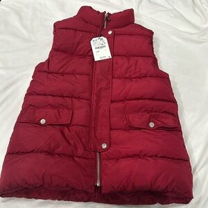 N E W  Zara girl puffy vest